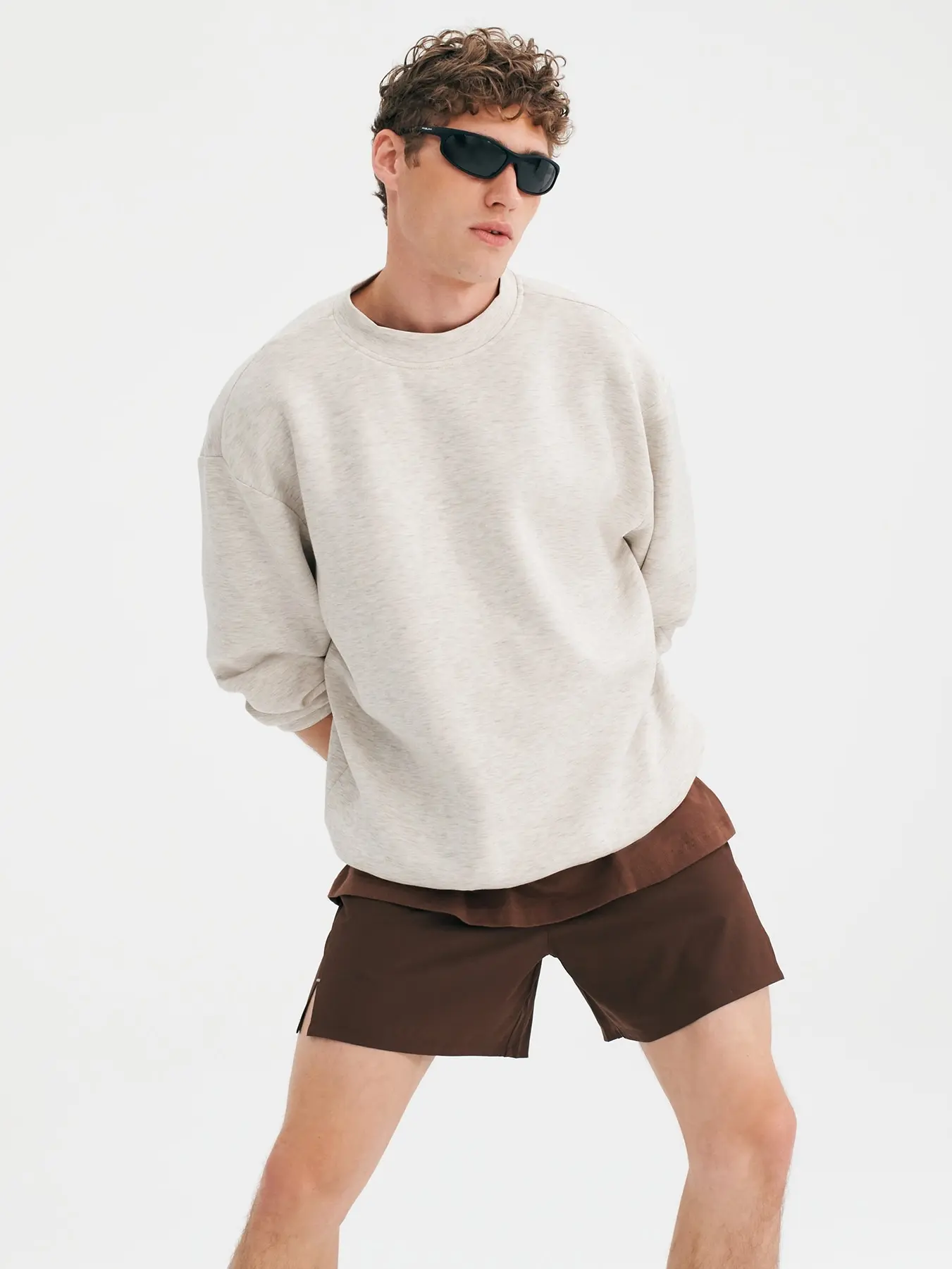 Old Navy Men's Bounce Fleece Oversized Sweatshirt