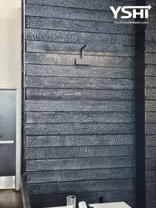 Shou Sugi Ban Wood Wall Paneling Japanese Style Charred Wood Panels for Interior & Exterior Walls | Modern Burnt Wood Cladding & Decorative Accent Wall Panels
