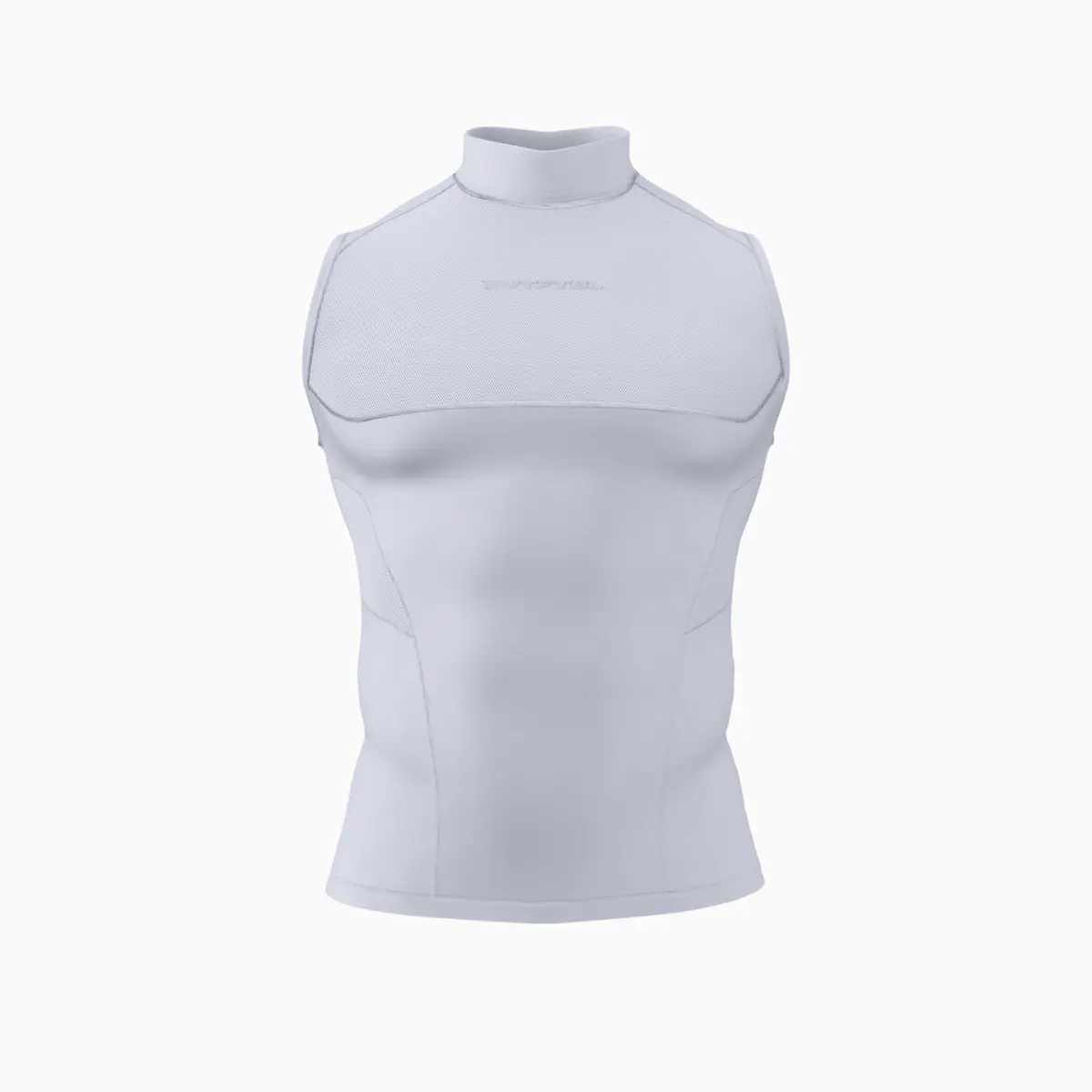 Youth Sleeveless Turtleneck Compression Shirt