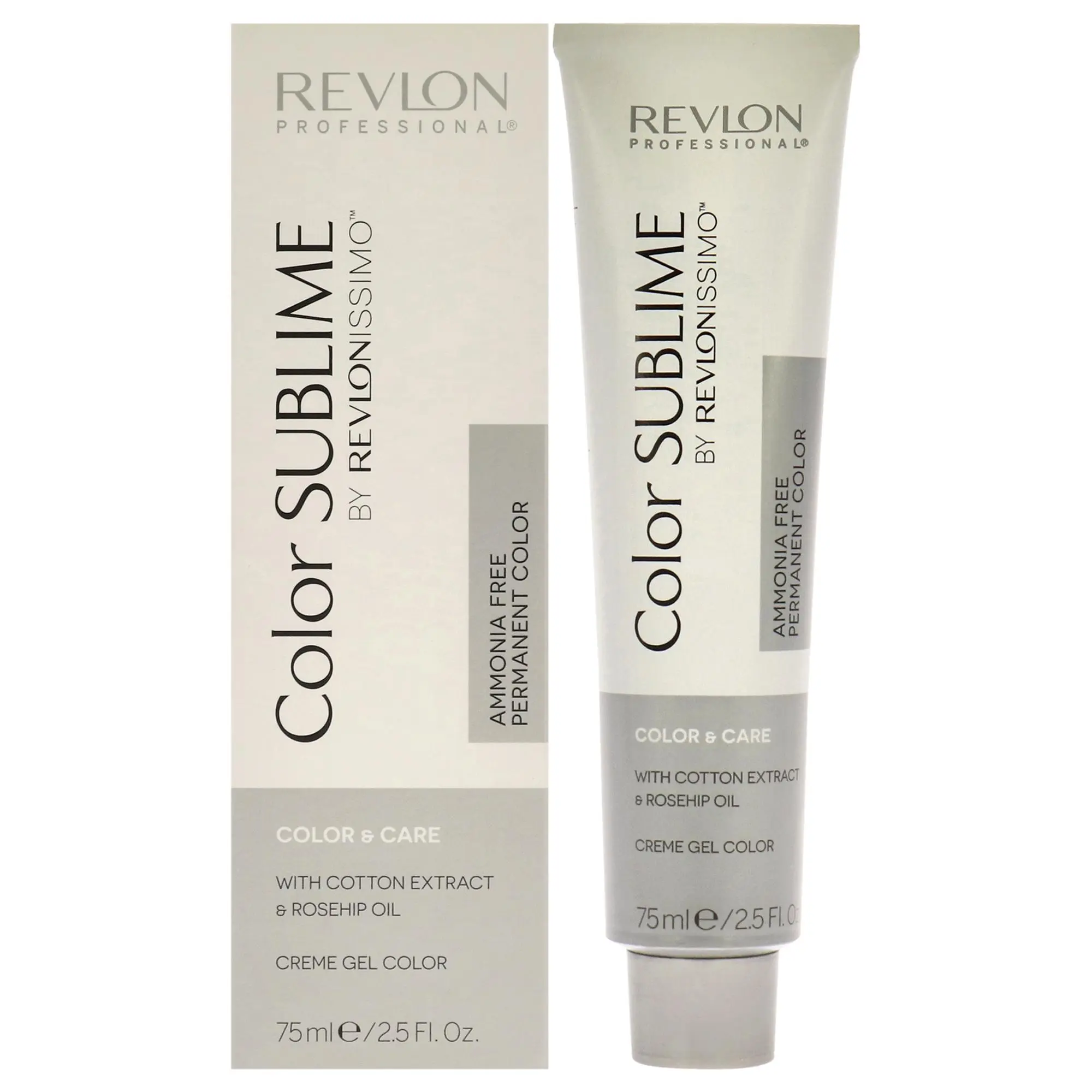 REVLON Revlonissimo Color Sublime Hair Dye, 6.24 Dark Iridescent Copper Blonde, Vibrant Color with Iridescent Finish for Men and Women, 2.5 oz