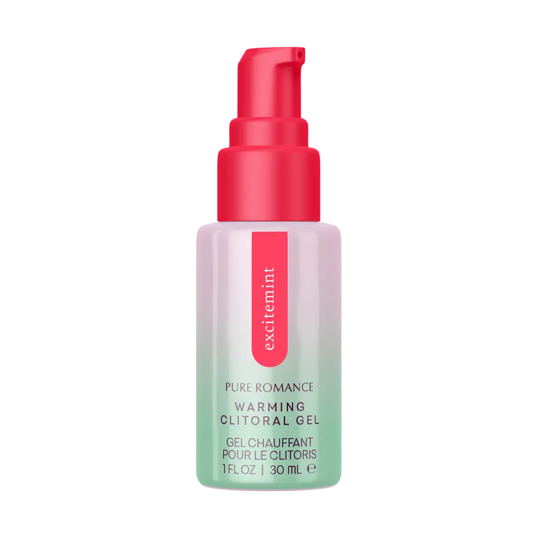 PURE ROMANCE Excitemint Warming Gel 1 FL. OZ. Niacin & Botanicals for Enhanced Sensation Perfect for Foreplay 30 mL