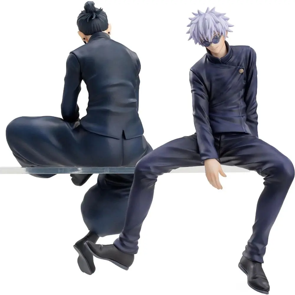 14cm Anime JJK Figure Sitting Gojo Action Figure Geto Suguru Figurine PVC Collection Model desktop ornaments Child Toys Gifts, Toys For Grown Ups