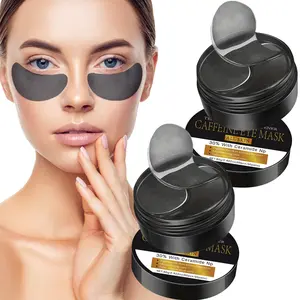 120pcs Caffeine & Ceramide Eye Mask, Firming Moisturizing Skin, Gives Glossy Radiant Look, Suitable for All Skin Types
