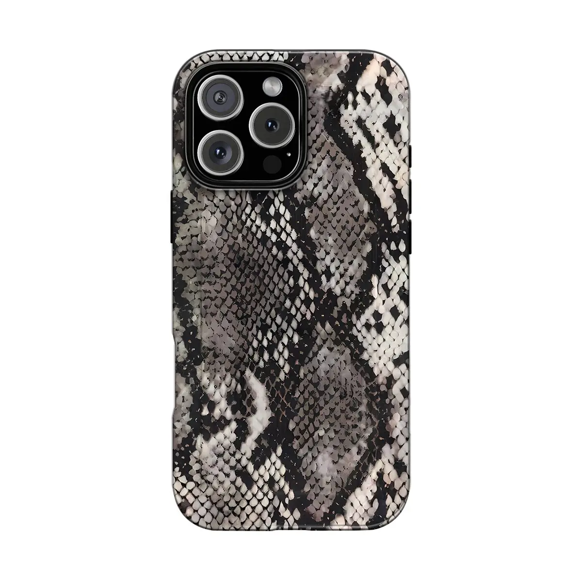 Simulated snake skin pattern, suitable for iPhone 17 ProMax, 17, 16 Pro, 15, 14, 13.12.Beautiful phone case| Shock resistant protective phone case| iPhone case| Gift for girls