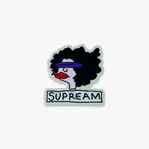 Supreme Sticker 'Supream Gonz Head' Black (FW17)