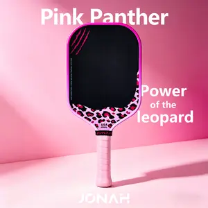 Jonah Leopard Print Pickleball Paddle - Pickleball Paddles for Intermediate Players, Engineered for Max Power and Control
