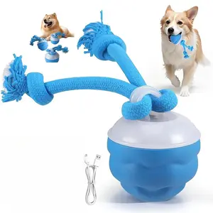 Automatic Interactive Dog Ball, Motion Activated Squeaky Rolling Toy, Self Play Boredom Relief for Small Medium Dogs Cats, Viral Pet Gift, favorite among dog lovers