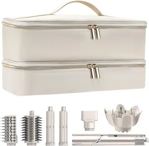 Double-Layer Flexstyle Travel Carrying Case for Hair Dryer, Hair Dryer Storage Bag, Hair Diffuser & Styling Tools, Travel Case for Shark FlexstyleDyson Airwrap Styler and Attachments