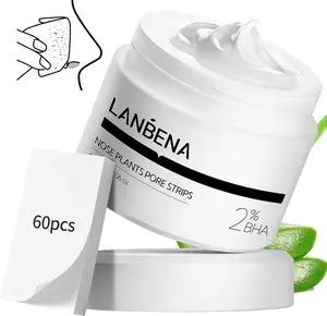 Lanbena Blackhead Whiteheads Remover Mask Facial Peeling Nose Strip Acne Deep Cleansing 30g All Skin Types Skincare Clear
