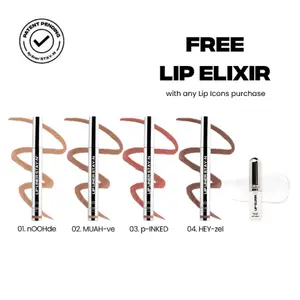 LIP ICONS TRIOS & 4-Pack - Iconic LIP STAY-N with Hyaluronic Acid & Vitamin E