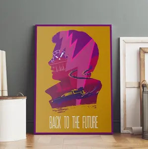 Back to the Future Movie Poster | Rolled Poster Print | Movie Room Gift .Poster Decorations, Holiday Poster - Halloween Party Decorations.Wall Decor.Poster Gift For Holiday, Halloween, Birthday, Christmas