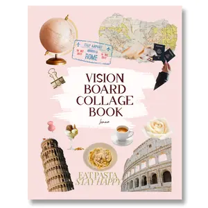 Lamare Vision Board Collage Book -  Dream Board for Women