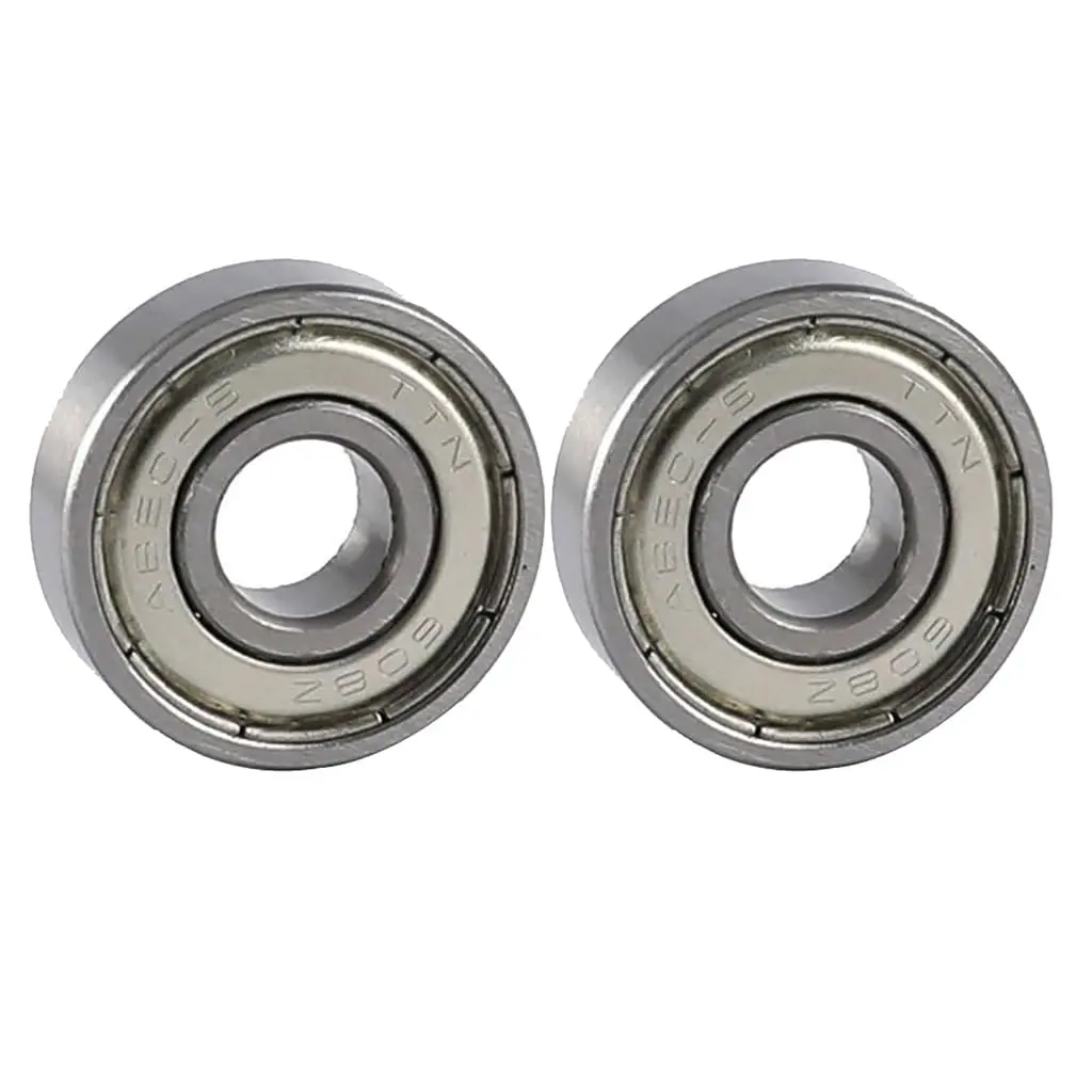 2pcs Motorcycle Ball Bearings Rubber Shields Sealed Wheel Axle Bearing for Pit Dirt Bike Go Kart UTV ATV Moped Quad Dune Buggy Enduro Offroad Motorcycle 110cc - 300cc