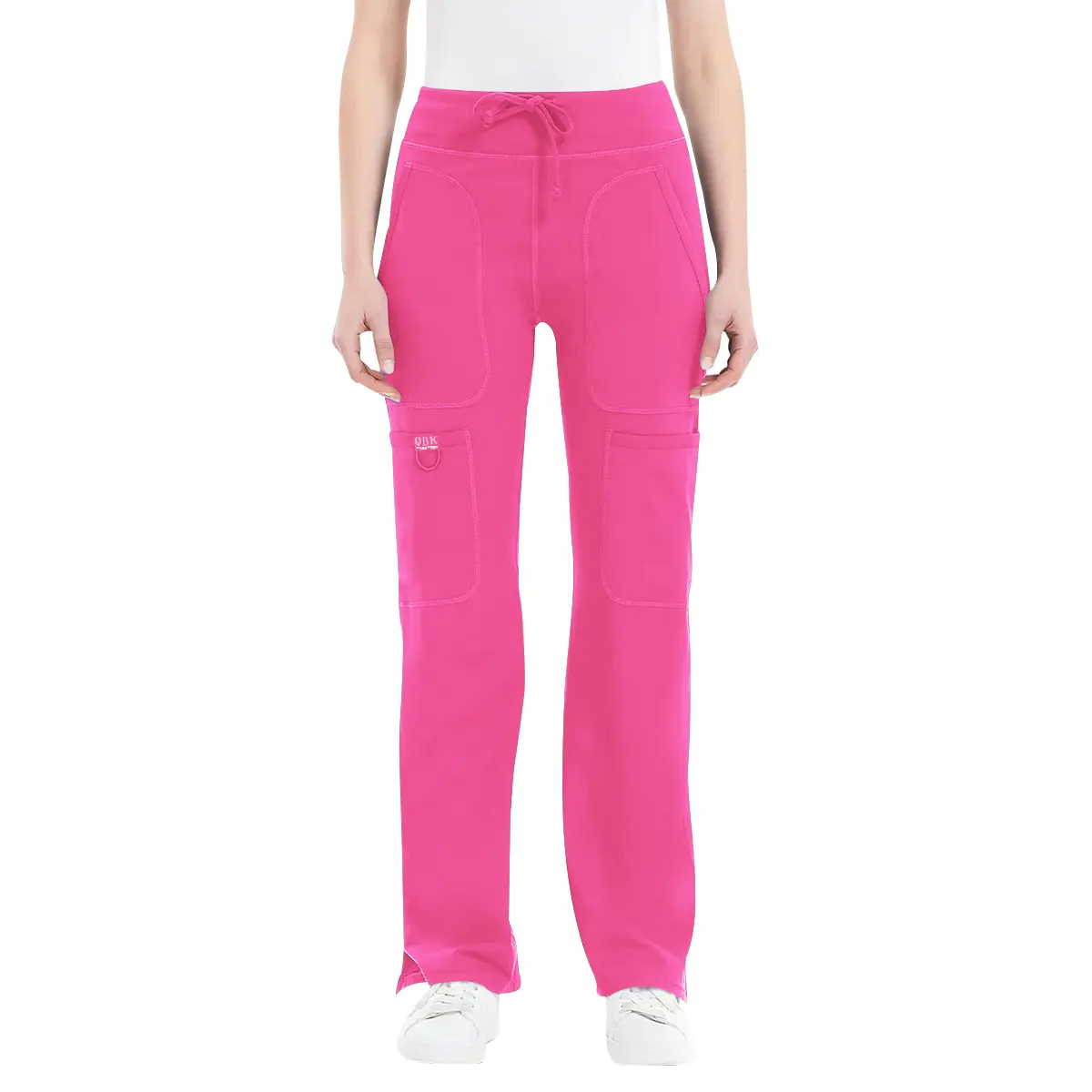 Pippi & Poppy Yoga Scrub Pants Women Mid Rise Yoga Work Pants- Five Pocket Breathable Stretchy Cargo Scrub Pant Activewear Lightweight Outdoorfun Outfits