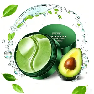 Buy 1 Get 1 Free ZOZU Avocado & Gold Under eye patches, Hydrating Moisturizing Hydrogel Eye Mask Set for Daily Skincares,clear complexion