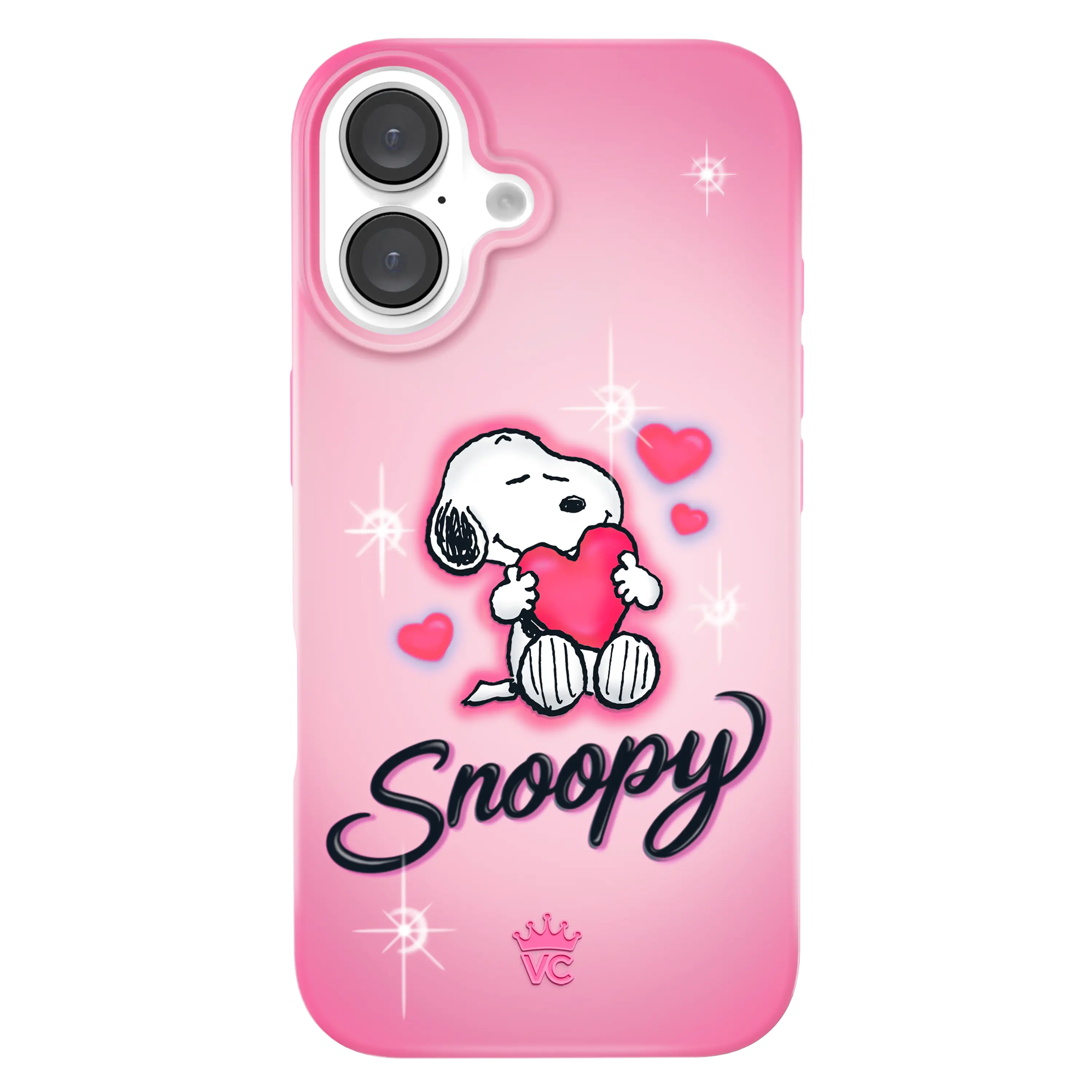 Velvet Caviar Snoopy Be Mine iPhone Casing - Cute Smartphone/Cellphone Cover with Stylish Cherry Design, Magnetic Feature, and Shockproof Protection