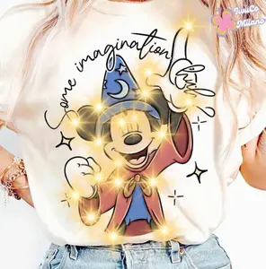 Some Imagination Huh Mickey Fantasia, Fantasia Sorcerer #Mickey Wizard Girl Trip, WDW Disneyland Fantasmic