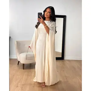 Shiny Butterfly Abaya with Inner Belt, Long Party Dress, Summer Abayas for Women, Dubai Luxury, Turkey Islamic Clothing, Kaftan Robe