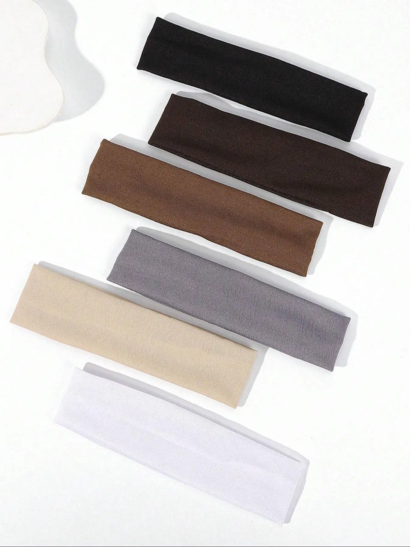 Minimalist Solid Color Hair Bands, Scrunchie, Scrunchies for hair, Hair Ties, Casual Simple Hair Accessories for Women & Girls, Stylish All-match Headwear Suitable for Thick Hair, Tie Up Back