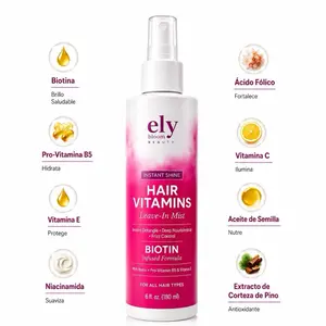Hair Vitamins Leave- In Mist Treatment for Soft, Shiny, Frizz Control & Hydration (BIOTIN) Hydrating Hair Mist Hydrating Moisturizer Haircare