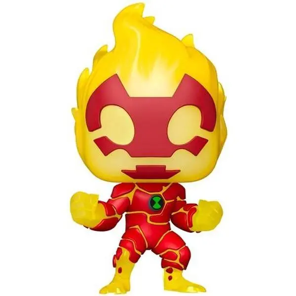 Funko POP! Television: Ben 10 - Heatblast TV/Movie Character Vinyl Figure Bobblehead Collectible [COLLECTIBLES], Statue