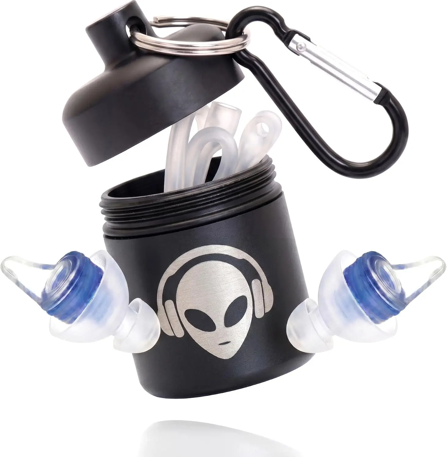 Cosmic Stealth Filtering High Fidelity Earplugs for Concerts, Musicians & Noise Sensitivity - 22dB(SNR) Noise Reduction - Reusable Silicone Hearing Protection