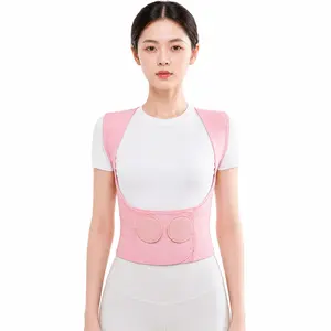 Back & Shoulder Posture Corrector for Men & Women, Adjustable Brace for Hunchback Support, Breathable & Comfortable for All-Day Wear