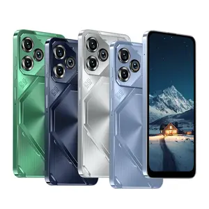 Astary - Smartphone Pova6 Pro 4+128GB Memory 6.9-inch Large Screen 8-Core CPU Bluetooth Wifi Android 12 Version 8+21MP Camera 5000mAh Capacity Battery Dual SIM Dual standby Facial Recognition with Fingerprint National Unlocking 4G Network