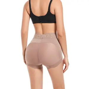 YMERCH Butt Lifting Panties Women Lace Classic Daily Wear Body  Butt Lifter Panty Smoothing Brief Tummy Shapewear Fabric Nylon Womenswear Clothing Comfortable Elastic Fitted Foam Light Comfort Compression Sexy Womenswear Shaper Short Floral Gamis Basic