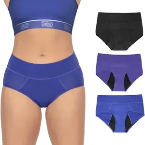 body Absorbent Panties, Period Underwear for Women and Teens - All-Day Long - Overnight Protection- Postpartum, Leakproof