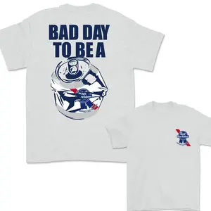 [Sale Up To 55%] Bad Day to Be a Pabst Blue Ribbon 2 Sided T-Shirt, For Women, For Men