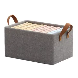 Cation Storage Box of Household Wardrobe Drawer-Type Large-Capacity Foldable Clothes and Jeans Portable Storage Box