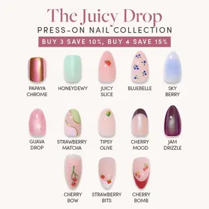 Glamnetic Juicy Drop Press-On Nail Collection