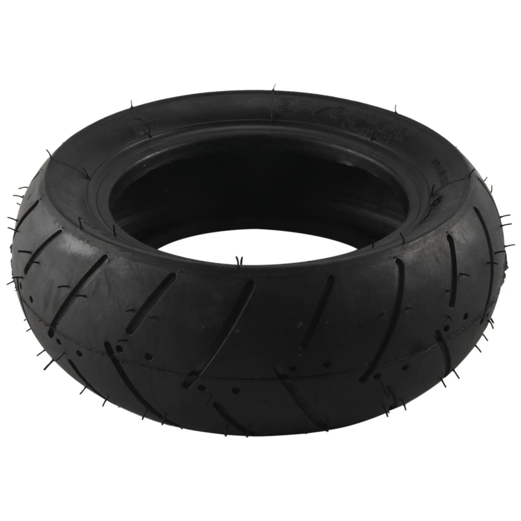 90/65-6.5 Tubeless Rubber Bike Tire (1.2kg), 11-Inch Auto Replacement Part, 1 x Tire for Electric Scooters & 47Cc 49Cc Mini Motorcycles, Bike Tires, Tubeless Tyre