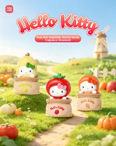 Hello Kitty and friends x MINILIKE Fruit And Vegetable Stories Series Fragrance Ornament blindbox