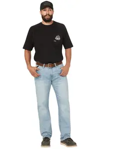 Ariat Men's Men'S Rebar M4 Light Wash Shoreline Straight Durastretch - 10058799