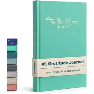 6-Minute Diary - 3-Million-User Gratitude Journal for Women & Men with Prompts - Guided Self Care Book Based  Positive Psychology - Daily Manifestation