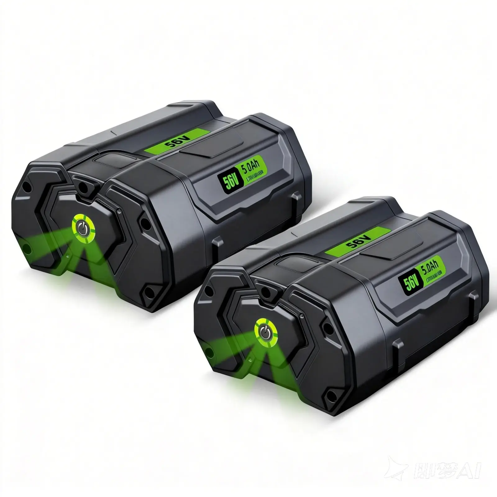 2/1 Pack BA5600T 56V 5.0Ah Battery Replacement for EGO 56V Battery Compatible with EGO 56V Power Tools (Lawn Mower Leaf Blower Chainsaw) Heavy Duty