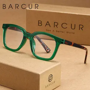 BARCUR Fashion Leopard Print Reading Glasses Square Frame, High Quality Eyewear, Stylish Decorative Learning Office Supplies, Boosts Visual Comfort, Perfect Gift Choice, Reading Eyeglasses