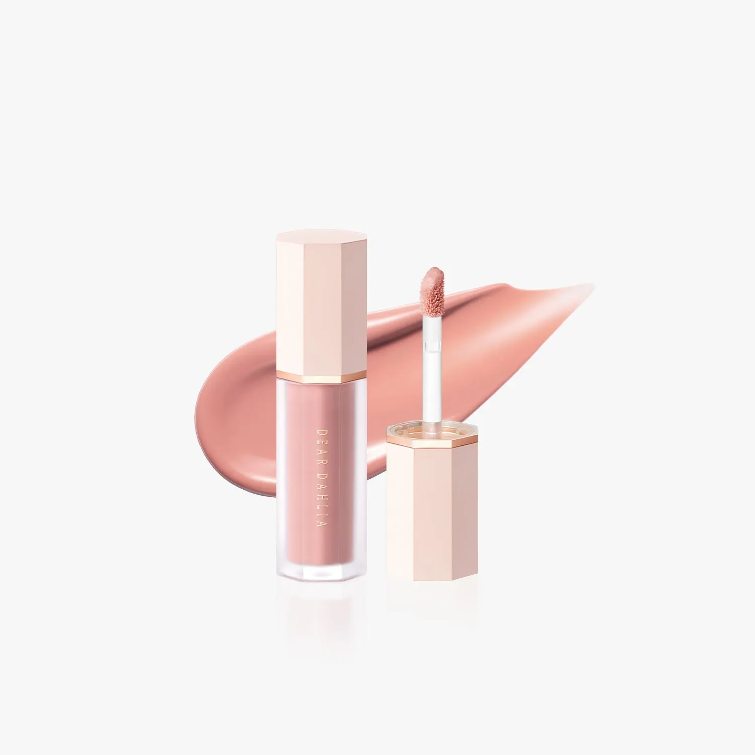 DEARDAHLIA Petal Drop Liquid Blush, Hydrating Water-Serum Cheek Cosmetics, Easy to Blend Beauty Products for a Radiant Glow, Long-Lasting, Mini Size 0.14 oz, Korean Makeup, Centella, Vegan, Single, Glycerin, Sunkissed Makeup, Soft Glam, Luxury, Lightweigh