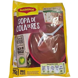 Sopa de Cola de Res Maggui 76g Dry Soup Mix Oaxtail Flavor Guatemalan Dry Soup Mix for Versatile Cooking
