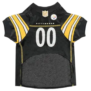 PITTSBURGH STEELERS MESH JERSEY FOR DOGS AND CATS