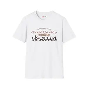 Chocolate Chip Cookie Obsessed Unisex Softstyle T-Shirt