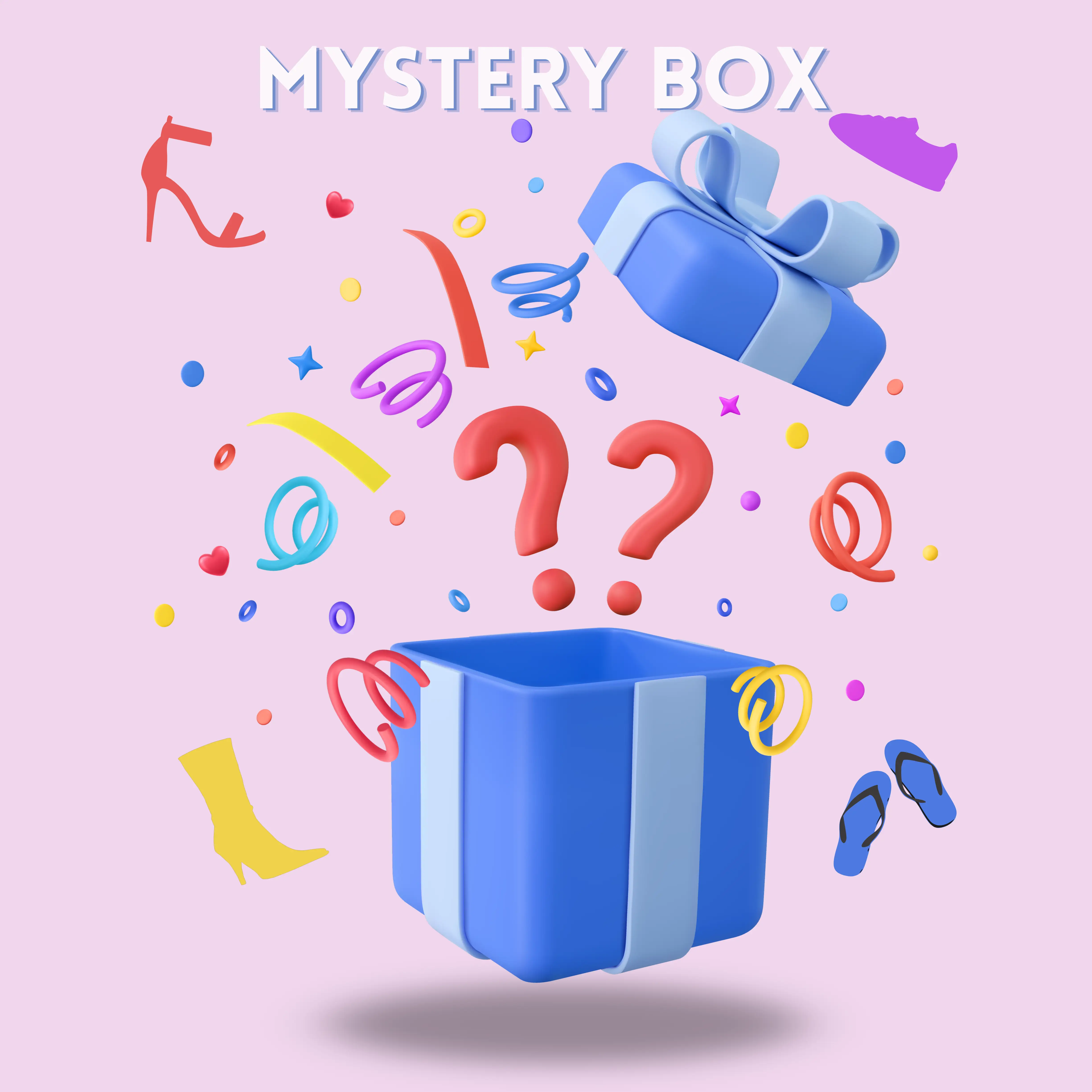 Mystery Box - Two/Three Pairs of Curated Mix Women's Shoes