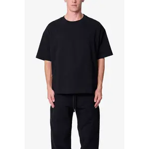 mnml Heavy Basic Boxy Tee - Black
