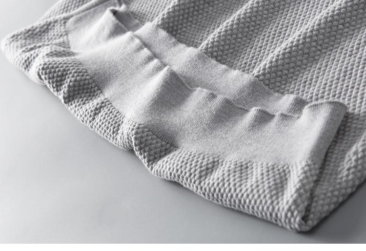 Men's V Knit Lapel Short Sleeve Top