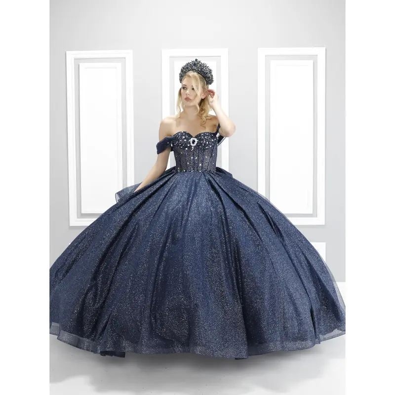 princess polly baby blue dress Blue Quinceañera Dresses | Blue Quince Dresses main image 0