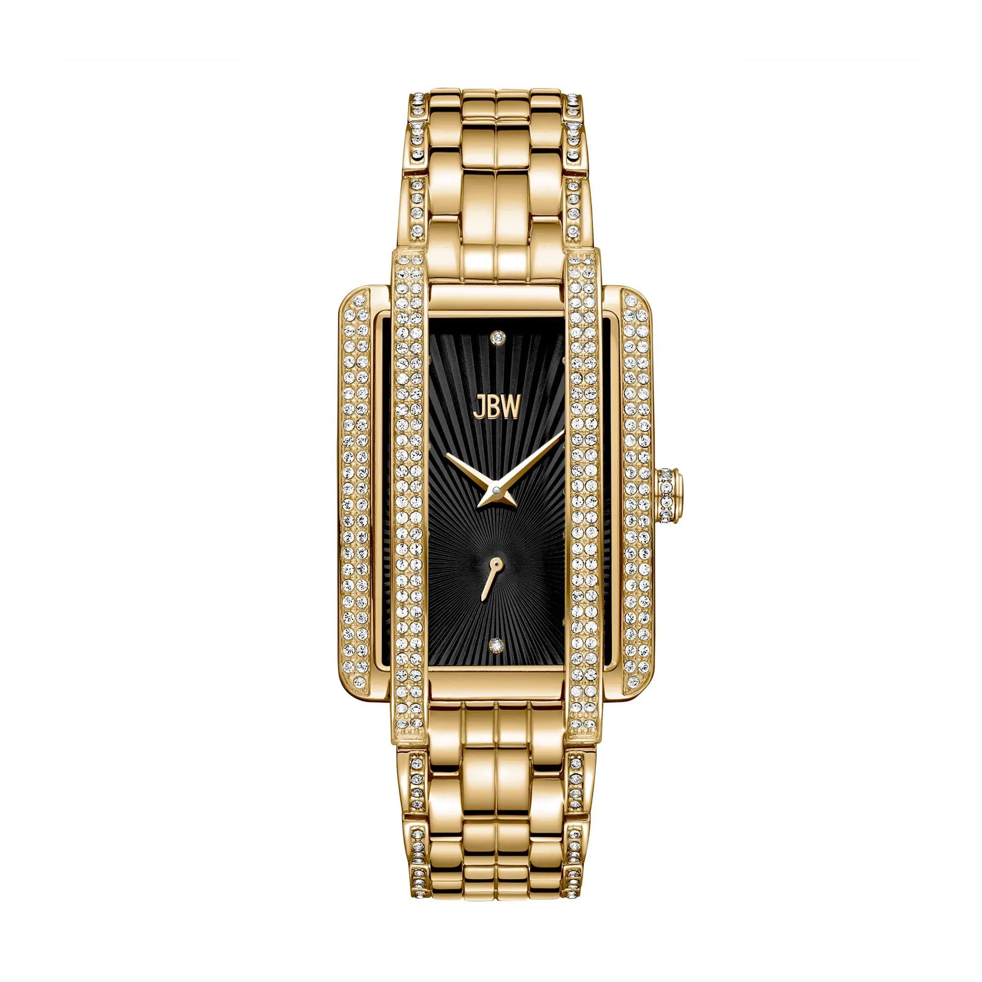 JBW Women's Mink Automatic 18K Gold Plated Diamond Watch