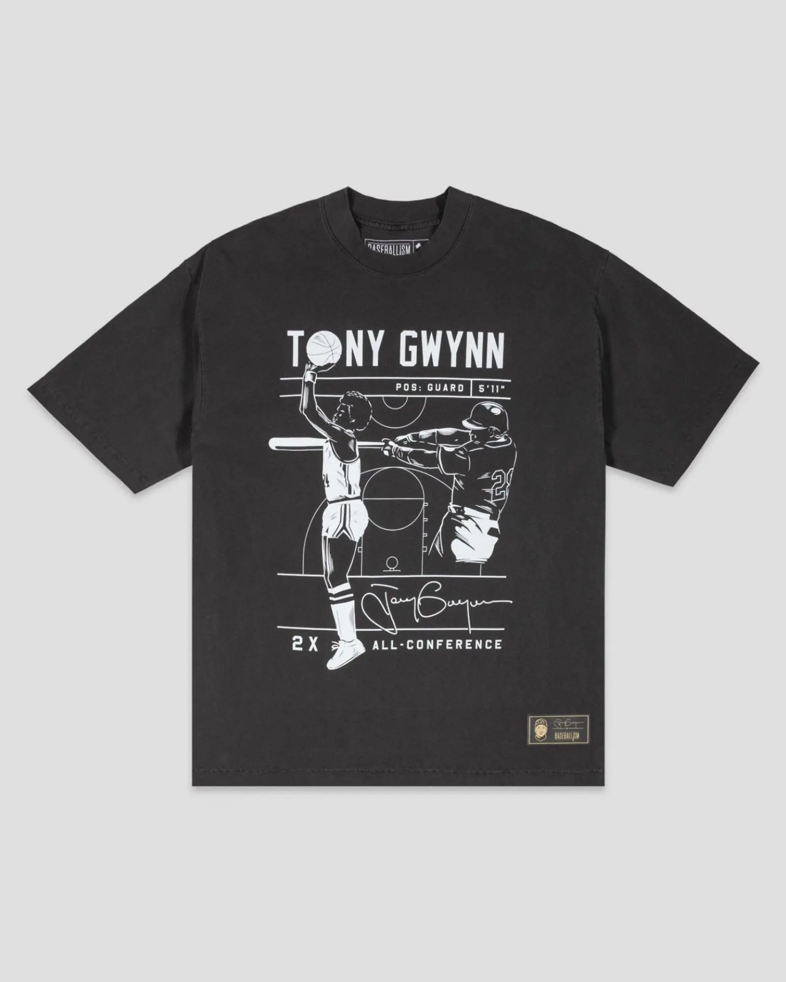 Dual Sport Athlete T-Shirt - The Legend of Tony Gwynn