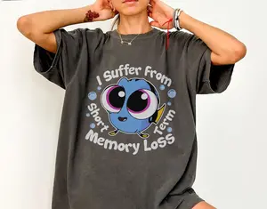 I Suffer From Short Term Memory Shirt, Cute Regal Blue Dory Family Trip Shirt